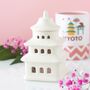 Pagoda Shaped Oil Burner And Wax Warmer, thumbnail 1 of 2