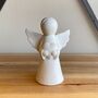 LED Angel With Heart Christmas Ornament, thumbnail 2 of 3