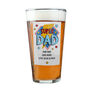 Super Dad Pint Glass Fathers Day Beer Gifts, thumbnail 2 of 4