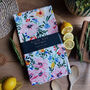Painterly Blooms Tea Towel, thumbnail 1 of 3