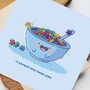 Cute Cereal Greetings Card, thumbnail 5 of 10