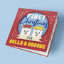 Personalised Twins First Christmas Children's Book, thumbnail 3 of 11