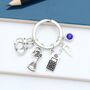 Police Officer Personalised Keyring New Officer, thumbnail 1 of 10