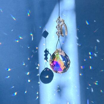 Wishbone Sun Catcher, Make A Wish Gift, 6 of 6