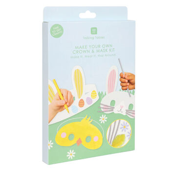 Easter Bunny Masks And Headband Kit 12 Pack, 2 of 4