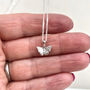 Sterling Silver Dainty Butterfly Necklace, thumbnail 8 of 8