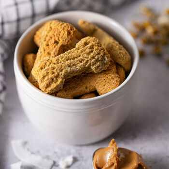 Herbal Bedtime Biccies Natural Dog Treats, 3 of 3