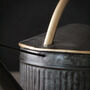 Metal Grey And Gold Watering Can, thumbnail 5 of 5