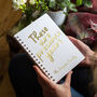 Personalised Precious Years Foil Notebook, thumbnail 2 of 7