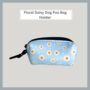 Floral Daisy And Polka Dot Dog Poo Bag Holder, thumbnail 1 of 4