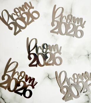 16 X Prom 2026 Table Decorations, Confetti, Many Colours, 6 of 6