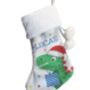 Personalised Dinosaur Christmas Stocking, thumbnail 3 of 4
