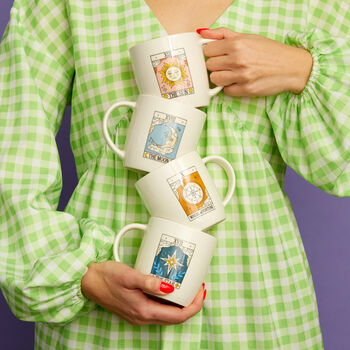 Wheel Of Fortune Cosy Tarot Mug, 6 of 7