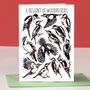 Woodpecker Watercolour Greeting Card, thumbnail 1 of 8