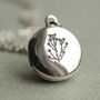 Personalised Silver Locket Necklace, thumbnail 1 of 12