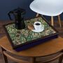 William Morris Golden Lily Fabric Cushioned Lap Tray, thumbnail 1 of 5