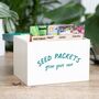 Plant Seed Packet Storage Box, thumbnail 1 of 3