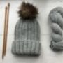 Eildon Hat Knitting Kit, thumbnail 2 of 8