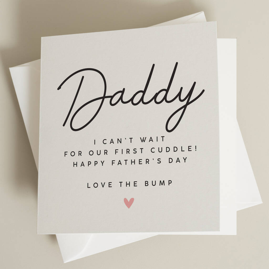 Cute Fathers Day Card From Bump By Twist Stationery