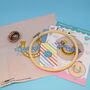 'Stay Lucky' Large Embroidery Craft Kit, thumbnail 3 of 3