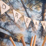 Wooden Bunting Letters, thumbnail 6 of 8