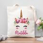 Unicorn Tote Bag, thumbnail 1 of 2