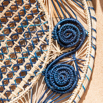 Blue Spiral Placemats Set Of Four, 4 of 5