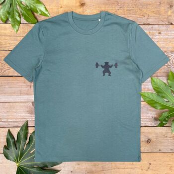 Weightlifting Bear T Shirt, 2 of 3