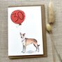 Personalised Smooth Collie Birthday Card, thumbnail 2 of 4