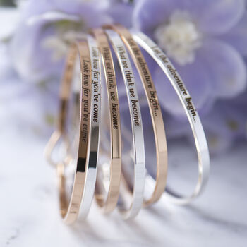 What We Think We Become…Brass Bangles, 5 of 12
