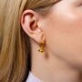 Harry Potter Quidditch Gift Box With Cute Golden Snitch Necklace And Earrings, thumbnail 2 of 6