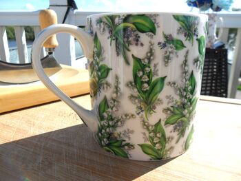 Jumbo Mug In Lily Of The Valley Design, 5 of 7