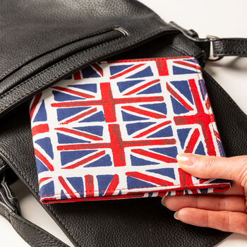Disabled Blue Badge Parking Permit Wallet In Union Jack Flag, 2 of 7