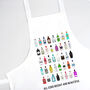 'All Gins Bright And Beautiful' Apron, thumbnail 2 of 4