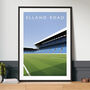 Leeds United Elland Road Revie/East Stand Poster, thumbnail 3 of 7