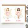 Personalised Tooth Fairy Card And Badge Orange, thumbnail 2 of 4