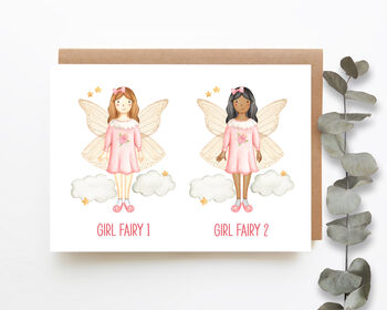 Personalised Tooth Fairy Card And Badge Orange, 2 of 4