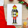 Spaniel Nutcracker Christmas Card, thumbnail 2 of 2