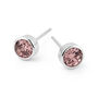 Sterling Silver June Birthstone Stud Earrings – 7mm, thumbnail 3 of 8
