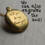 Antique Bird Locket Personalised With Photos, thumbnail 6 of 11