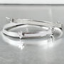 Personalised Child’s Silver Bangle, thumbnail 2 of 3