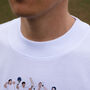 England Cricket Players Oversized T Shirt, thumbnail 10 of 10