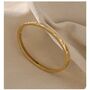 Cannes D'or Gold Ombré Vintage Pavé Row Charm Bangle, thumbnail 1 of 4