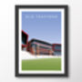 Old Trafford Cricket Poster, thumbnail 8 of 8
