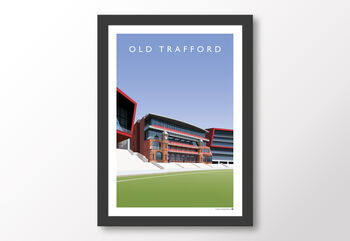 Old Trafford Cricket Poster, 8 of 8
