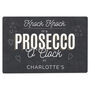 Personalised Prosecco O'clock Metal Sign, thumbnail 3 of 3