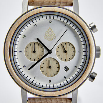 The White Cedar: Handmade Natural Wood Wristwatch, 5 of 8