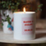 Personalised Lobster Ceramic Candle, thumbnail 2 of 5