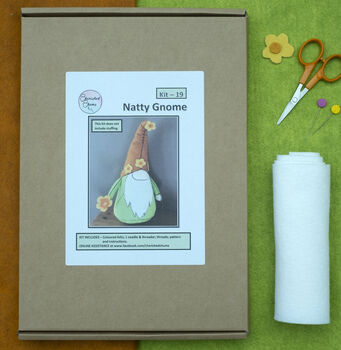 The Natty Gnome Letterbox Stitch Kit, 2 of 7