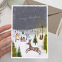 Woodland Fun Christmas Card Bundle Or Single Card, thumbnail 2 of 2
